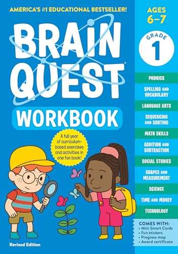 Brain Quest Workbook: 1st Grade Revised Edition (Brain Quest Workbooks) von Workman Publishing